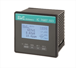 Bộ điều khiển đo thông số nước B&C Electronics IC 7687.103, MC 7687, BC 7687, C 7687, CL 7687, PH 7687